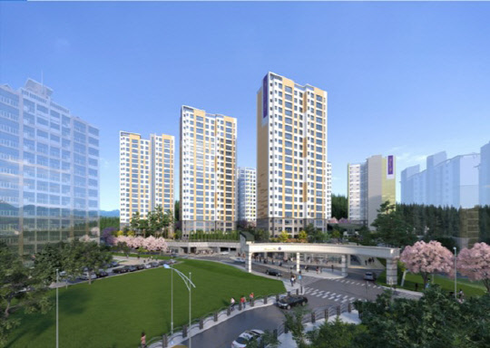 사진= 효성 해링턴 플레이스 상무역. 이미지